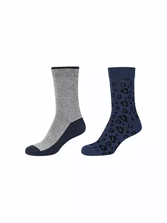 CAMANO | Socken 2er Pkg. blue | schwarz