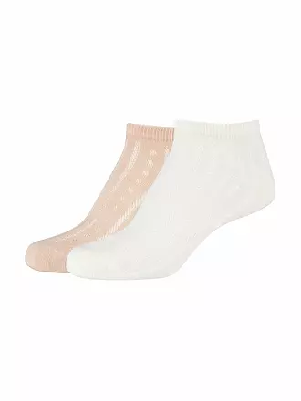 CAMANO | Socken 2er Pkg. celeste blue | creme