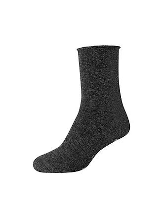 CAMANO | Socken anthracite mela | schwarz