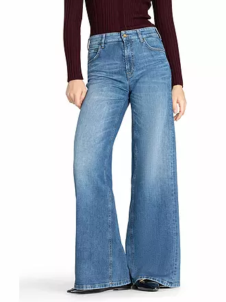 CAMBIO | Jeans Flared Fit PALAZZO | blau