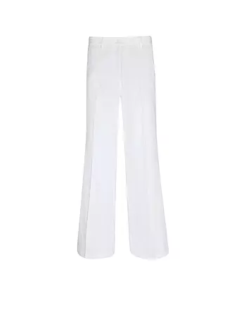 CAMBIO | Marlenenhose High Waist MIRA | weiss