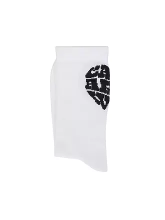 CARHARTT WIP | Socken HEARTBREAKER white/black | hellblau