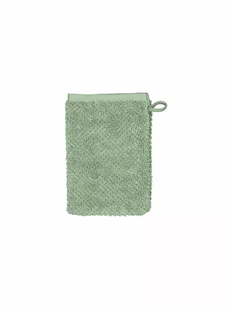 CAWÖ | Waschhandschuh Pure 16x22cm Salbei | hellgrau