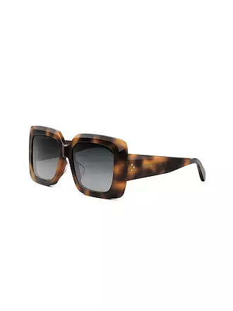 CELINE | CELINE 3 Dots Havana eckige Sonnenbrille | braun