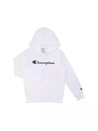 CHAMPION | Jungen Kapuzensweater - Hoodie | weiss