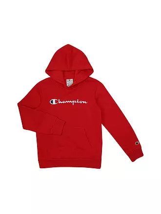 CHAMPION | Jungen Kapuzensweater - Hoodie | rot