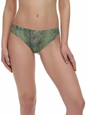 CHANTELLE | String SOFTSTRETCH leopard nude | olive