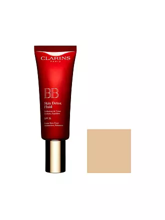 CLARINS | Gesichtscreme - BB Skin Detox Fluid SPF25  (02 Medium) | camel