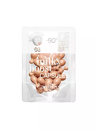 CLARINS | Make Up - Milky Boost Capsules Refill ( 03 ) 30 Stück | camel