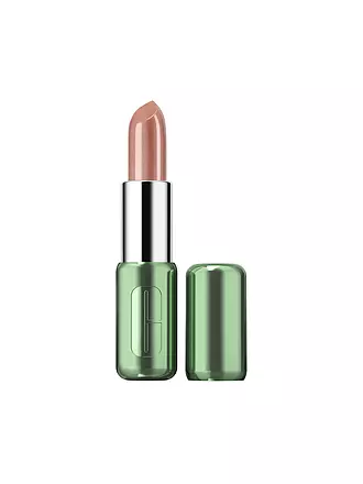 CLINIQUE | Lippenstift - Pop Longwear Lip Shine (01 Nude Pop) | dunkelrot