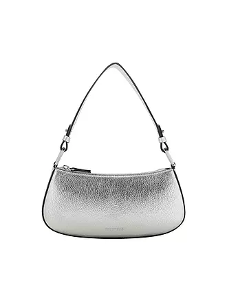 COCCINELLE | Ledertasche - Mini Bag MERVEILLE | silber