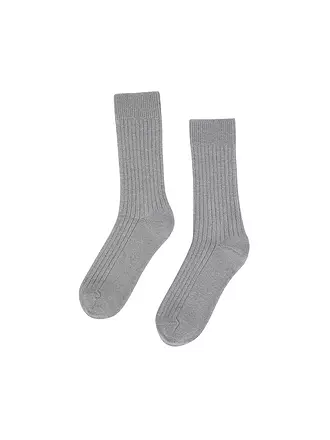 COLORFUL STANDARD | Socken MERINO WOOL 41-46 deep black | grau