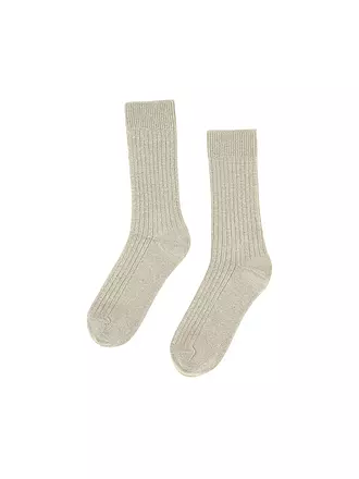 COLORFUL STANDARD | Socken MERINO WOOL 41-46 deep black | weiss