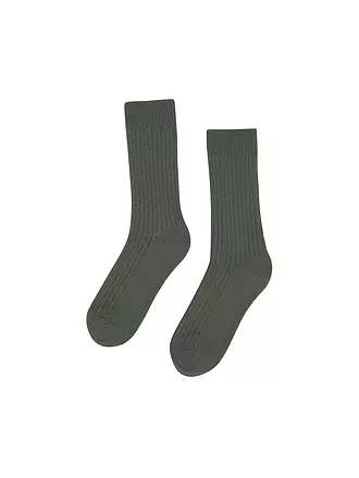 COLORFUL STANDARD | Socken MERINO WOOL 41-46 emerald green | olive