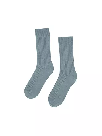 COLORFUL STANDARD | Socken MERINO WOOL 41-46 faded pink | blau