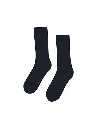 COLORFUL STANDARD | Socken MERINO WOOL 41-46 navy blue | grün