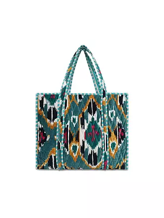 CONSCIOUS YOGA COLLECTIVE | Tasche - Shopper VELVET IKAT SHOPPER | türkis