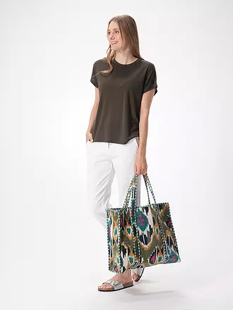 CONSCIOUS YOGA COLLECTIVE | Tasche - Shopper VELVET IKAT SHOPPER | grün