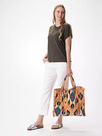 CONSCIOUS YOGA COLLECTIVE | Tasche - Shopper VELVET IKAT SHOPPER | grün