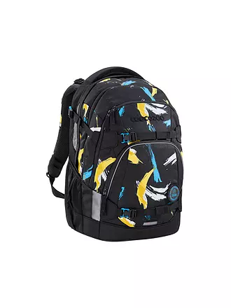 COOCAZOO | Schulrucksack MATE Lime Flash | schwarz