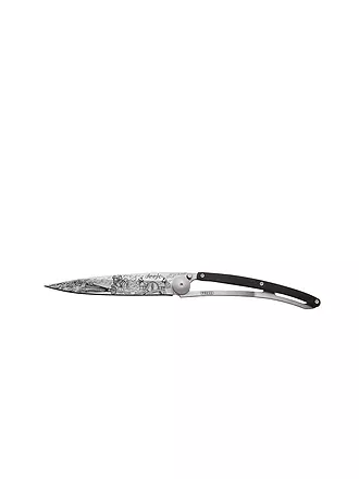 DEEJO | Taschenmesser Wacholderholz Titan LATINO SKULL 37G | silber