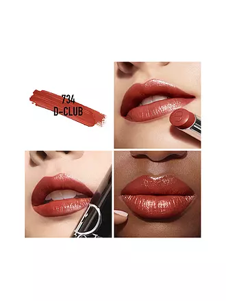 DIOR | Dior Addict Lippenstift mit Glanz-Finish (212 Tutu) | dunkelrot