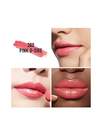 DIOR | Dior Addict Lippenstift mit Glanz-Finish (380 Pink D-Sire) | hellbraun