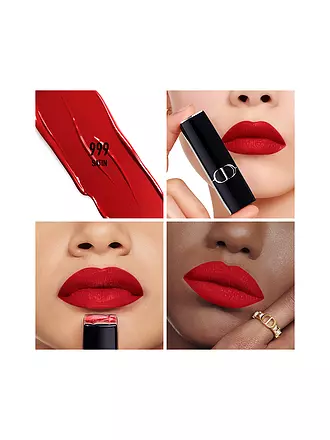 DIOR | Lippenstift - Rouge Dior Lipstick Refill (100 Nude Look Velvet Finish) | rot