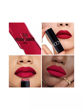 DIOR | Lippenstift - Rouge Dior Satin Lipstick (080 Red Smile) | dunkelrot