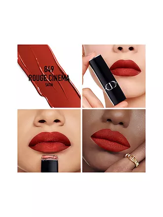 DIOR | Lippenstift - Rouge Dior Satin Lipstick (080 Red Smile) | koralle