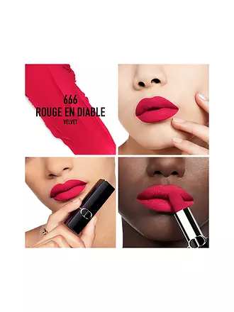 DIOR | Lippenstift - Rouge Dior Satin Lipstick (525 Chérie) | rot