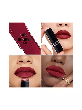 DIOR | Lippenstift - Rouge Dior Velvet Lipstick (883 Daring) | dunkelrot