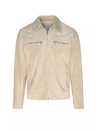 ELEVENTY | Lederjacke | beige