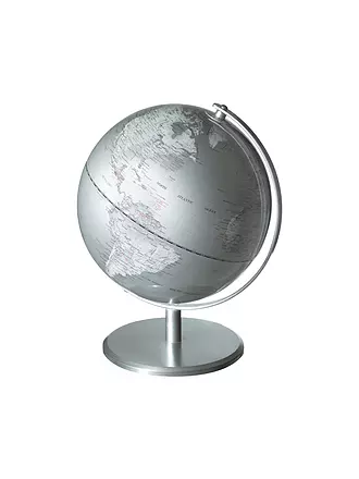 EMFORM |  Tischglobus - Planet 25cm Silber | keine Farbe