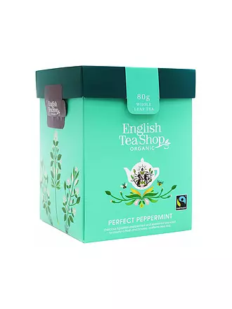 ENGLISH TEA SHOP | Grüner Tee Granatapfel, BIO Fairtrade, Loser Tee, 80g Box | bunt