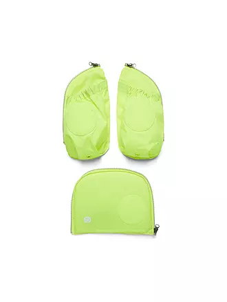 ERGOBAG | Fluo LED Seitentaschen Zip-Set Grün | gelb