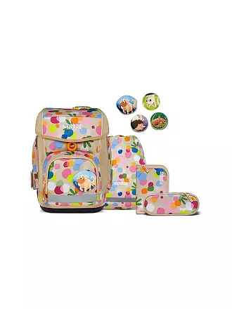 ERGOBAG | Schultasche Set 6tlg Pack MRP Flower Powbär | bunt