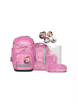 ERGOBAG | Schultasche Set 6tlg Pack Sternguckbär | rosa