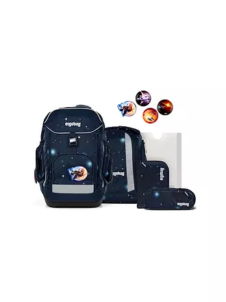 ERGOBAG | Schultaschen Set 6tlg MAXI KoBärnikus | dunkelblau