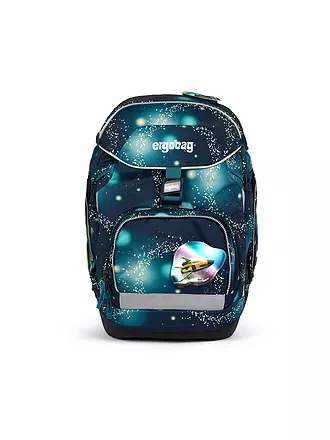 ERGOBAG | Schultaschen Set 6tlg PACK Galaxy Glow RaumfahrBär | 