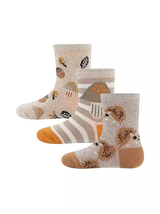 EWERS | Baby Socken 3-er Pkg. beige | 