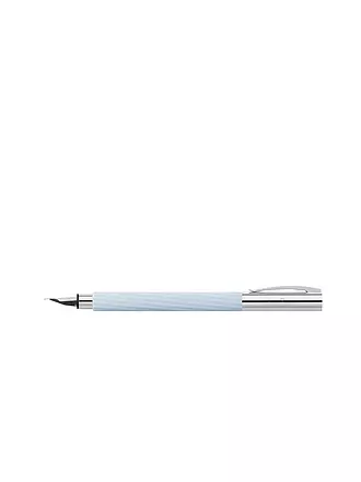 FABER-CASTELL | Füllhalter AMBITION ITALIC ICE BLUE M | keine Farbe