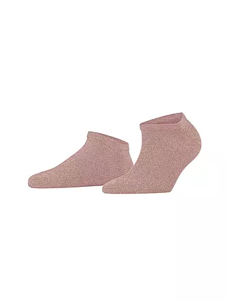 FALKE |  Sneakersocken Shiny black | rosa