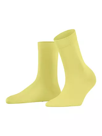 FALKE |  Socken COTTON TOUCH white | gelb