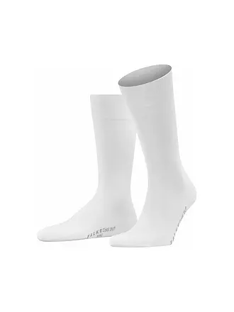 FALKE |  Socken Cool 24/7 white | dunkelgrün