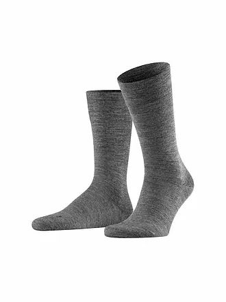 FALKE | Herren Socken Sensitive Berlin dark grey | dunkelblau