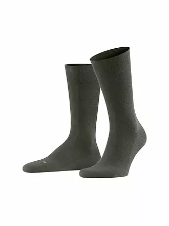 FALKE | Herren Socken Sensitive London dark navy | dunkelgrün