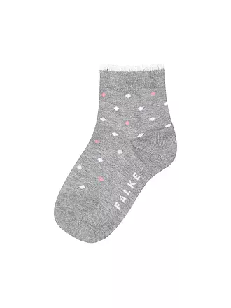 FALKE | Kinder Socken MULTIDOT fuchsia | hellgrau