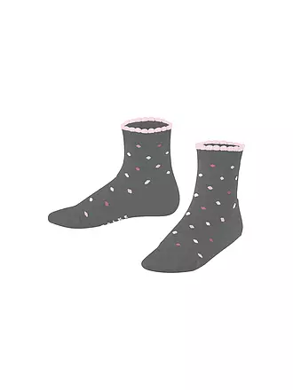 FALKE | Kinder Socken MULTIDOT light beige | rot