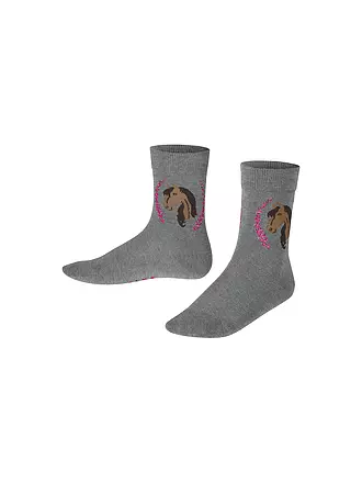 FALKE | Mädchen Socken | grau